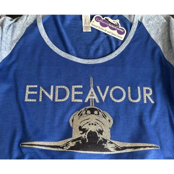 Endeavor California Science Center Samuel Oschin T Shirt NWT Size XLarge - Picture 8 of 14